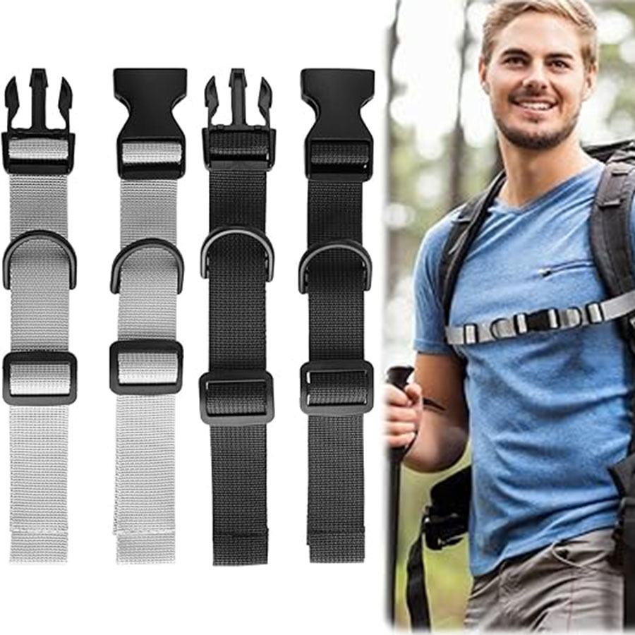 Cross-Border Outdoor Backpack with Adjustable Chest Strap, Double Shoulder Strap, Anti-Slip Chest Strap Buckle, Factory Direct Supply