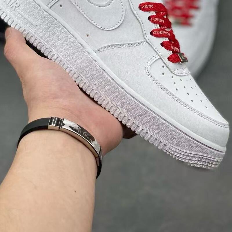 Putian Shoe Factory Direct Sales Af1 Export Casual Sneakers Men's and Women's Shoes Campus Couple Shoes White Shoes Cross-Border