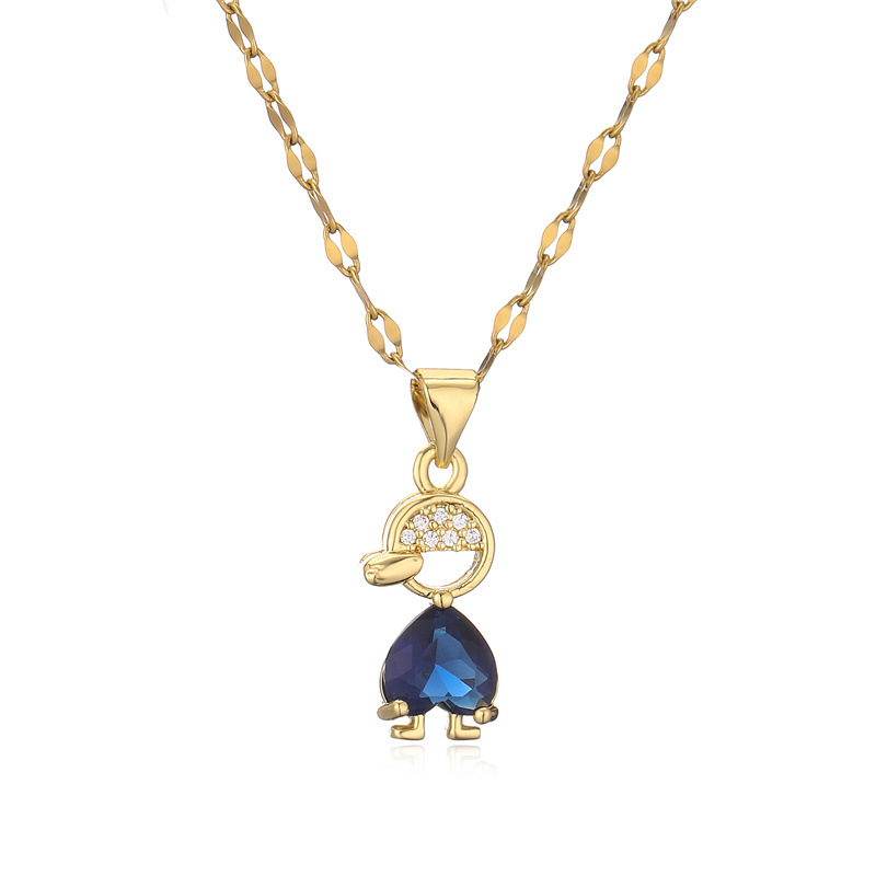 9g Weight Copper Pendant Material Zircon Inlay Material Pendant Necklace Classification Copper Chain Material 1 Piece Quantity Holiday, Daily Occasion Copper Material Heart Shape Pattern Women's Gender Inlay Design Simple Style, Classic Style Style Wholesale Simple Style Classic Style Heart Shape Copper Inlay Zircon Pendant Necklace 9