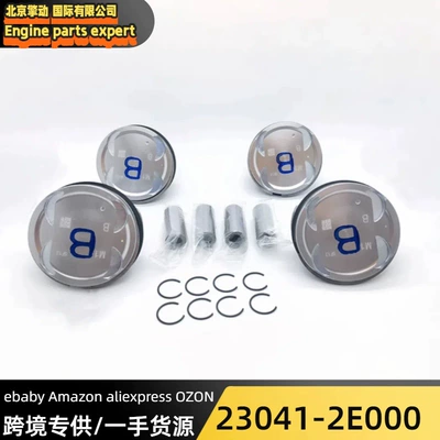 23041-2E000/23041-2E100 Korean G4Na/G4Nb Piston/Nu2.0Nu1.8Std/+0.50 (Piston, piston ring, piston pin)