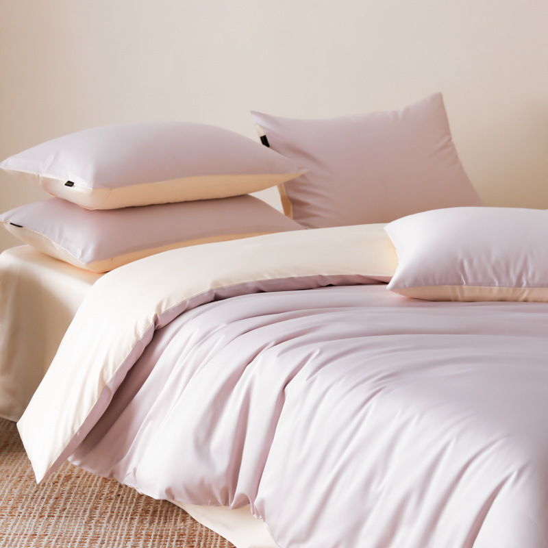 100S algodón de lana larga de Xinjiang cuatro estaciones de algodón sólido de color único colcha