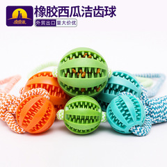 Wholesale Dog Rope Toys Watermelon Shaped Chew Toys for Aggressive Dogs Interactive Toys for Large Breeds Dog Chewing Toys