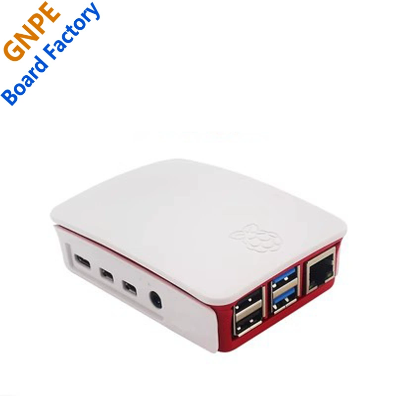 Корпус Raspberry Pi 4B красно-белый совместим с Raspberry Pi 4B подходит для 4B