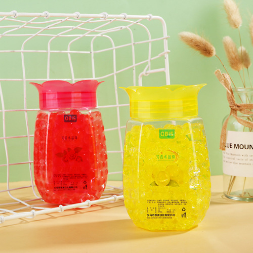 Fragrance beads transparent deodorizing crystal aroma beads aromatherapy household fragrance beads toilet aromatherapy air freshener wholesale