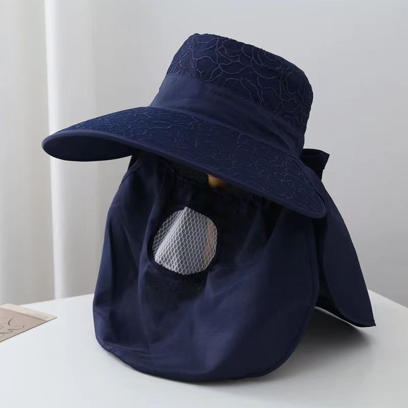 Women's Cartoon Style Sweet Simple Style Solid Color Flower Big Eaves Sun Hat display picture 14