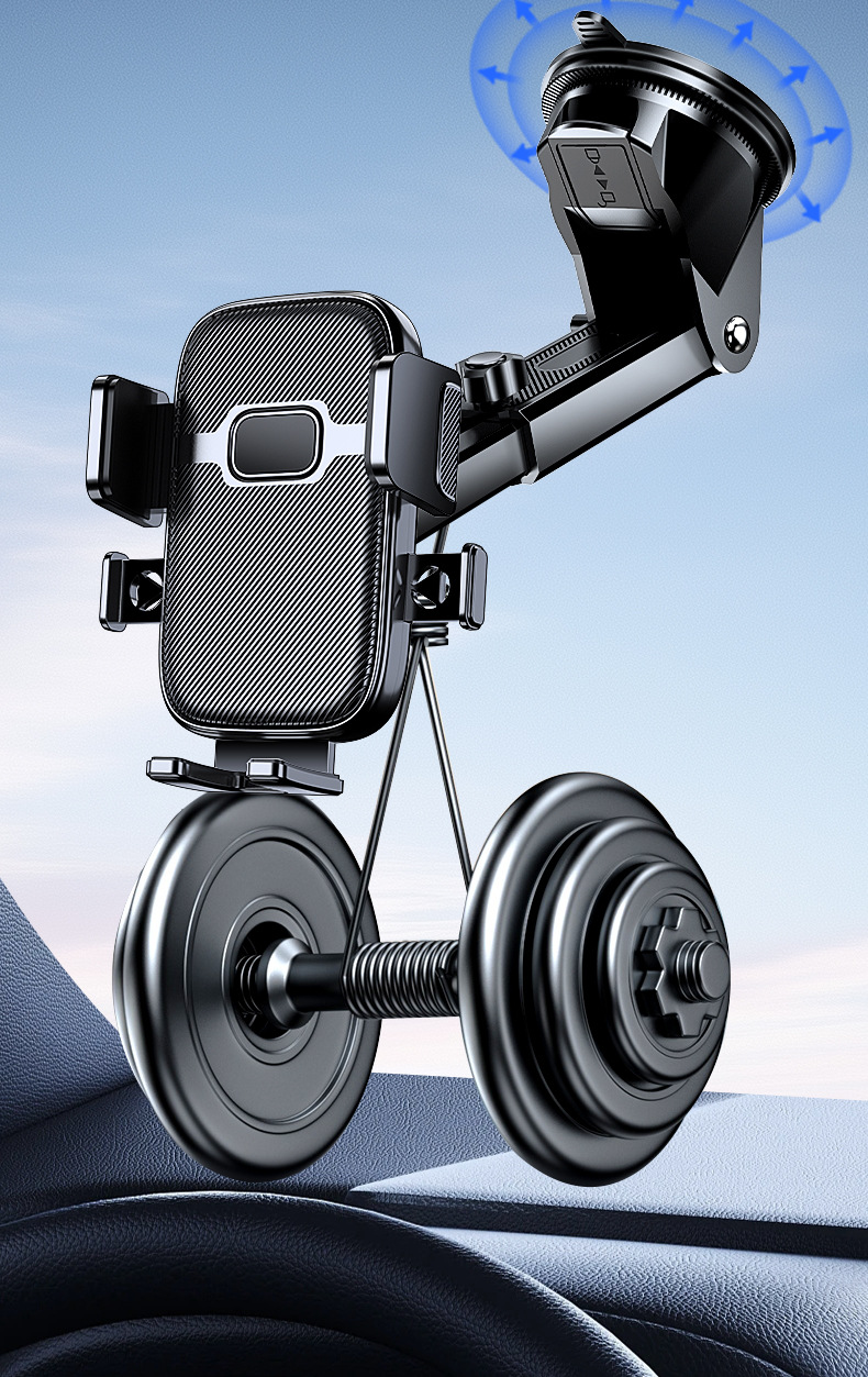 Car Navigation Phone Holder Air Vent Suction Cup Dashboard Mount