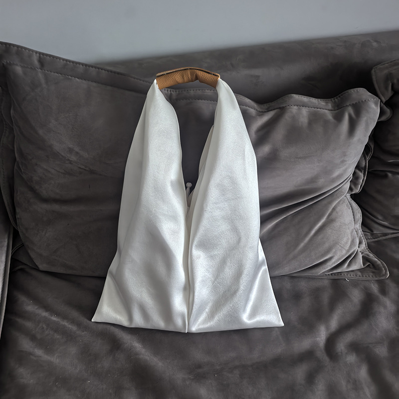 云之琪复古加厚绸缎手提包旗袍包国风文艺女包空白飘漆手绘包包