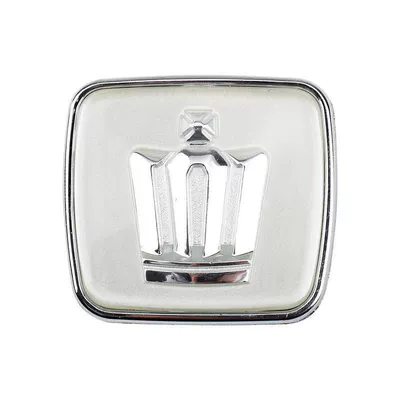 Suitable for the new Crown 14th generation Crown side emblem, Crown rear fender C-pillar side emblem, car logo body decoration sticker (Car logo) - standard-white