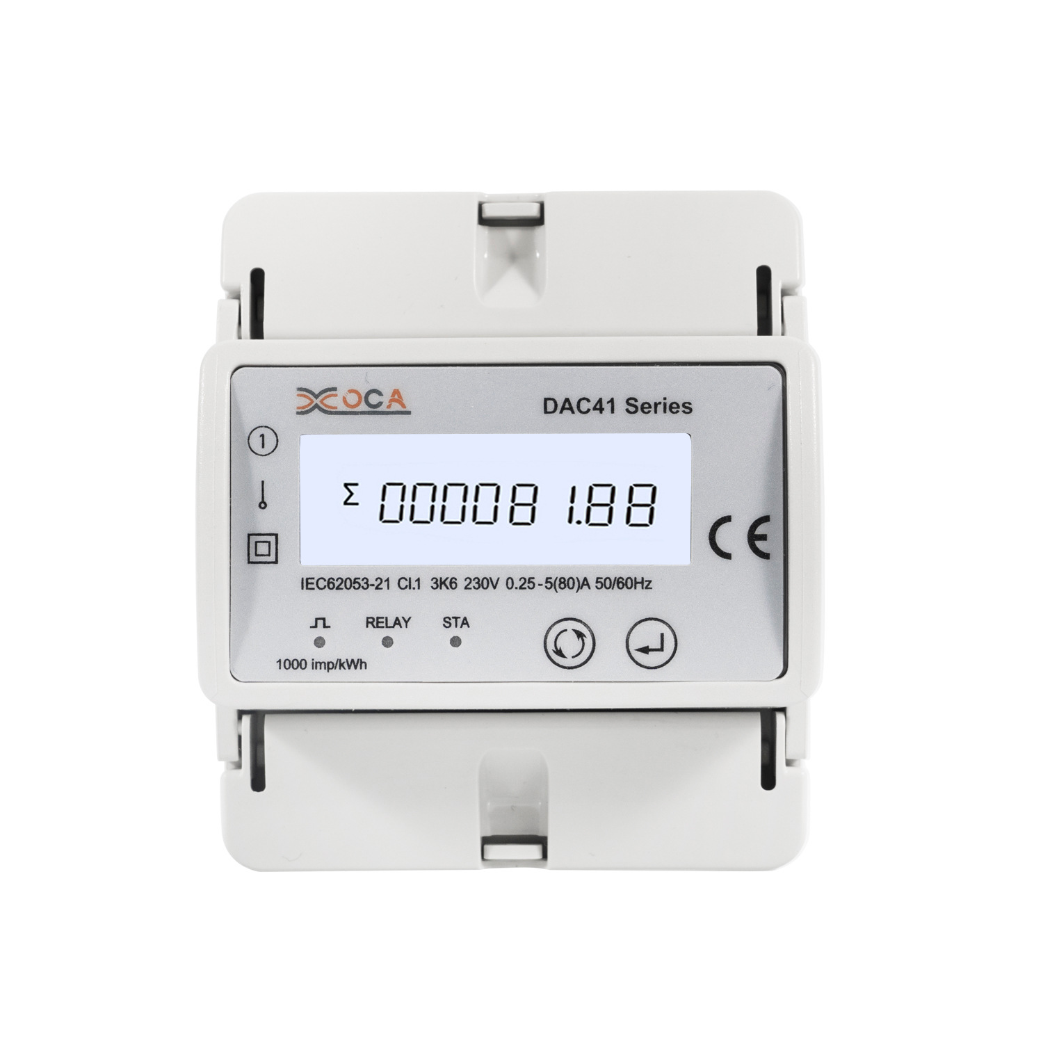 单相智能modbus RS485总线电表