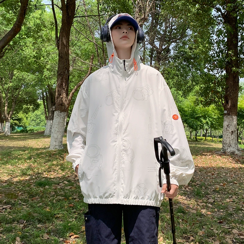 Солнцезащитная одежда, новая летняя солнцезащитная одежда для пар, ультратонкая дышащая уличная одежда с защитой от ультрафиолета