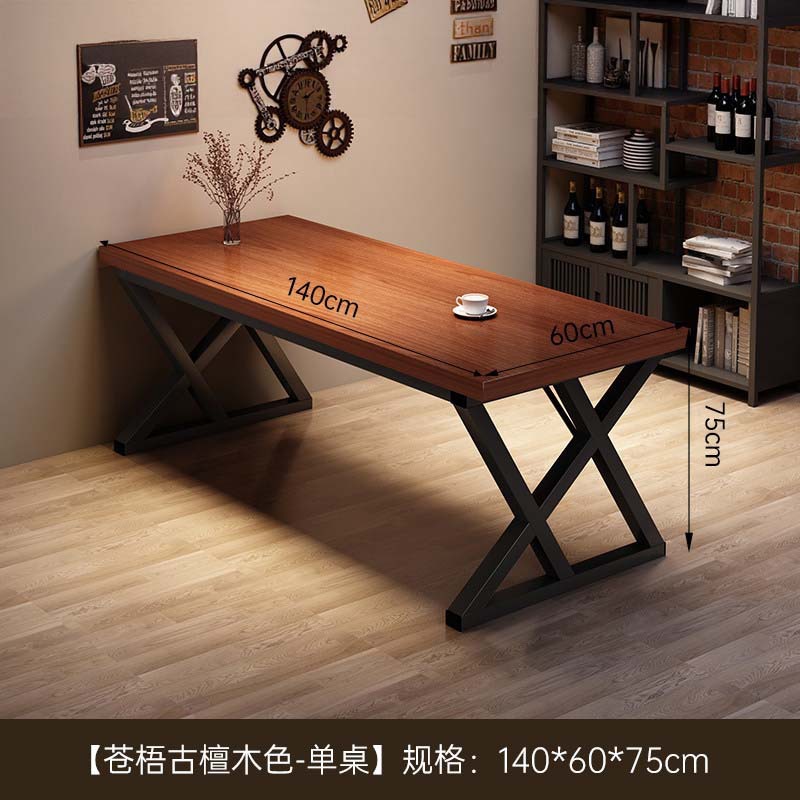 mesa especial para restaurante café, té de leche, postres, mesa de comedor, mesa cuadrada industrial, combinación de mesas y sillas de bistro