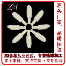 厂家供应植绒唇刷化妆刷唇彩头唇膏刷头可定制植绒棉头批发ZJ8