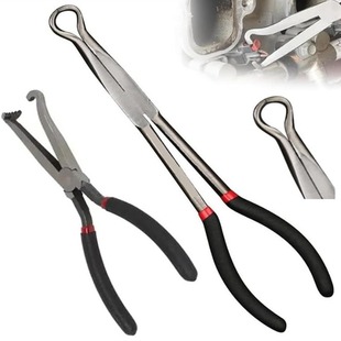 -Lender sharp pliers sharp mouth elbow clamping pliers 11 inch 16 inch O-type round nose pliers power-off pliers auto repair pliers export cross-border
