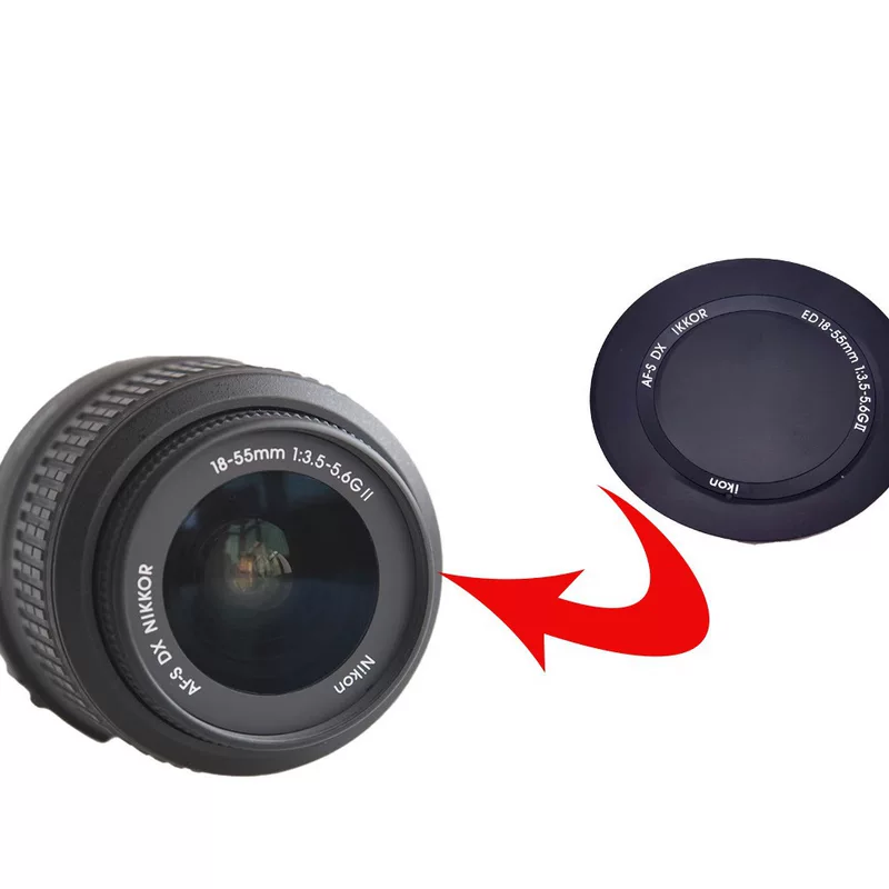Nikon, совместимый объектив, наклейка, 18-55 мм, 6G