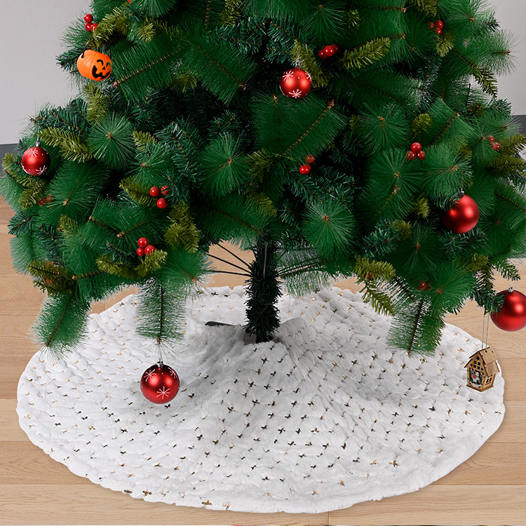 Wholesale Silver Sequined Christmas Tree Skirt Party Decorations Nihaojewelry display picture 22