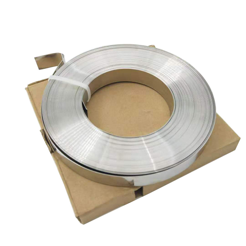 源头厂家保温棉不锈钢打包带19*0.5精密高强度圆边无毛刺软态亮面