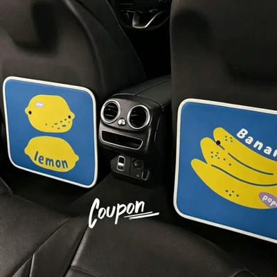 for Rear Seats, Chair back anti-kick pad