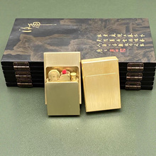 手工新款三代抽屉盒煤油打火机个性复古双仓精致小巧创意高端机