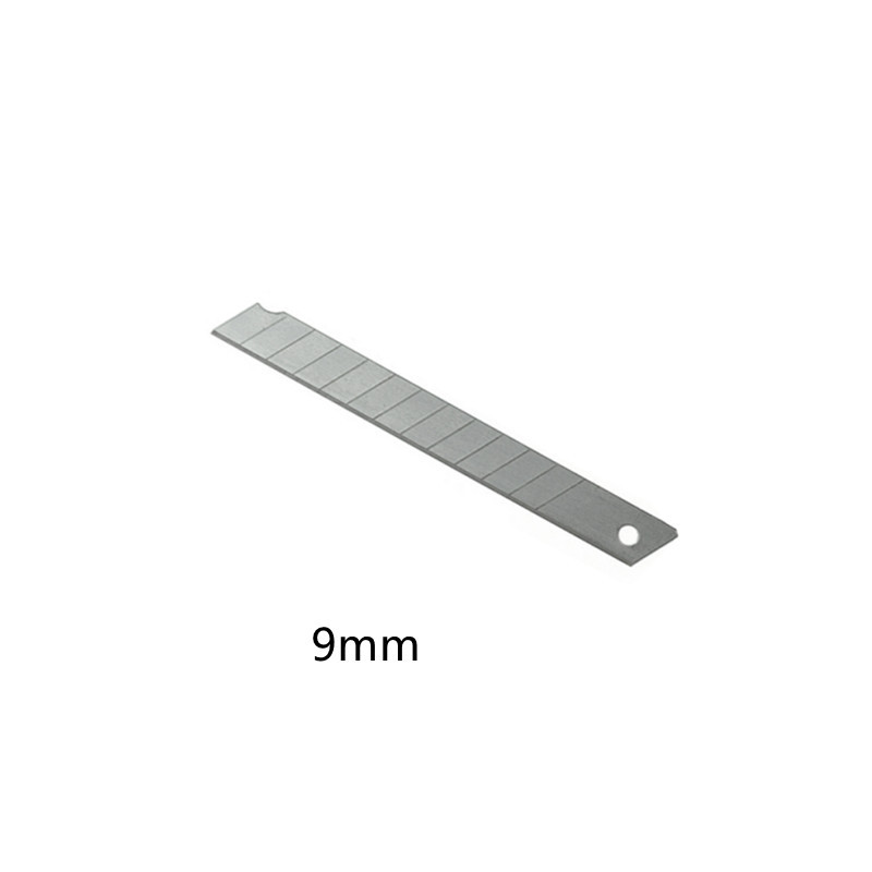 9mm碳钢刀片美工刀刀片T型刀片替换刀片介刀刀片sk5