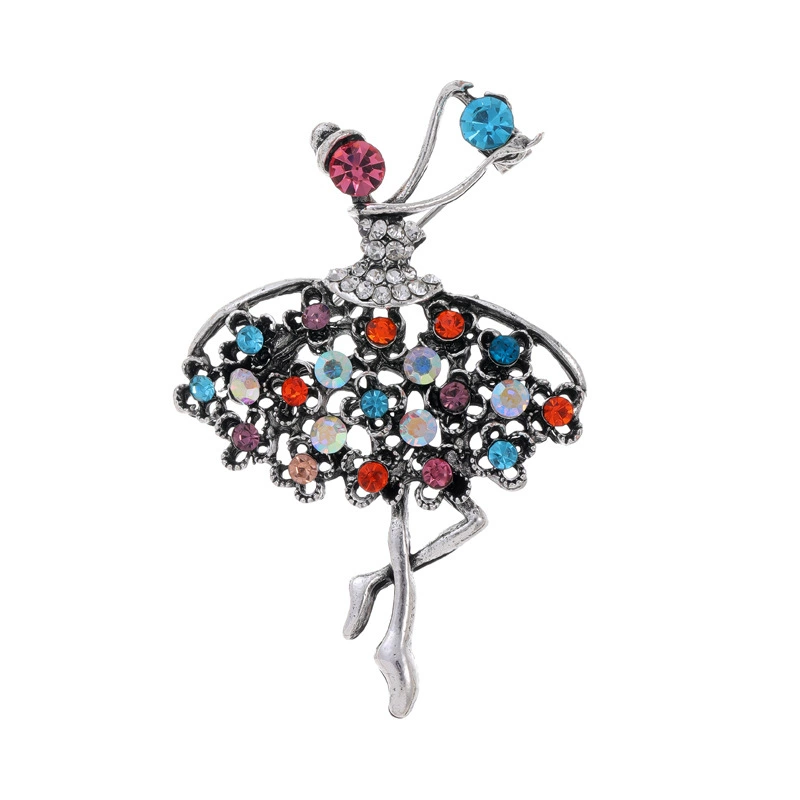 Trend fashionable high-end brooch, pin, sweater, suit, European style