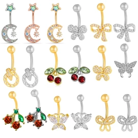 脐饰;耳钉;其他穿刺饰品