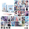 Sanrio, polaroid, blue volleyball cards, photo