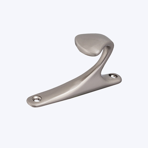 Single hook zinc alloy clothes hook, clothes bathroom wardrobe coat door wall light luxury dormitory aluminum alloy hook