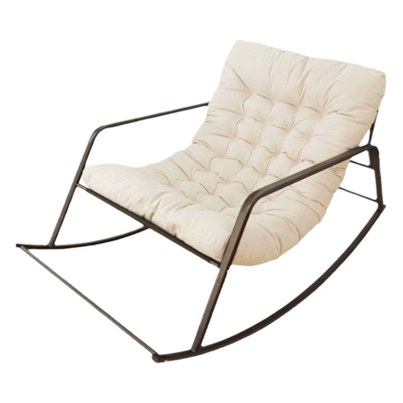 Легкое Роскошное кресло-качалка для гостиной, кресло для взрослых, балкон, домашнее кресло для отдыха, складной обеденный перерыв, ленивый диван, кресло-качалка