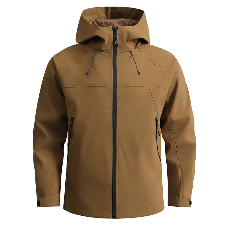 Outdoor single-layer assault clothing spring and autumn thin windproof waterproof mountaineering clothing for men and women single-layer forest mountaineering performance clothing Outdoor single-layer assault clothing spring and autumn thin windproof waterproof mountaineering clothing for men and women single-layer forest mountaineering performance clothing
