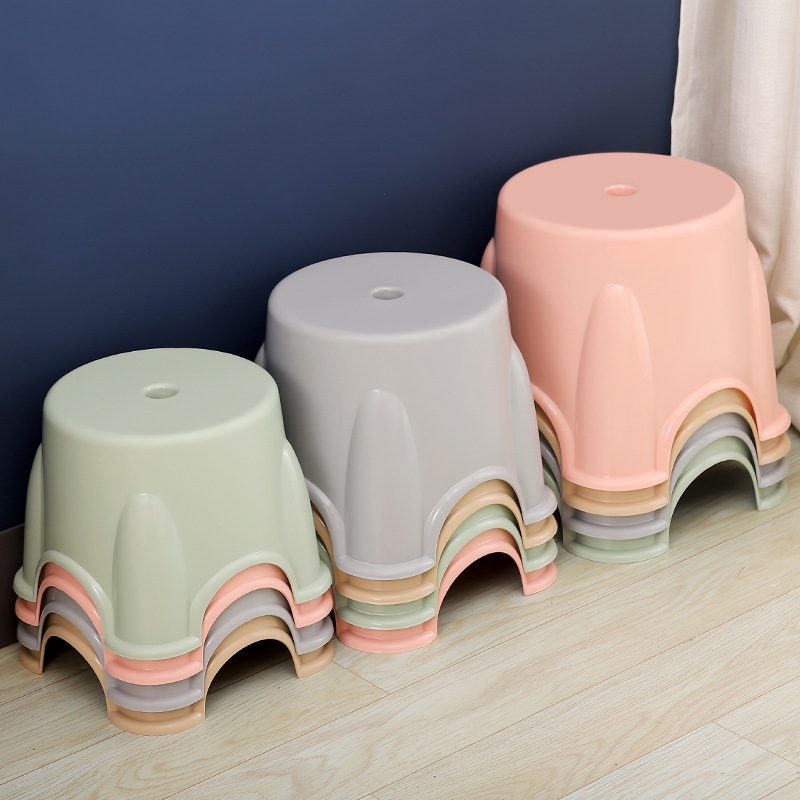 Plastic stool home thickened cooked glue children's low stool…