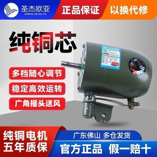 Shengjie Ouya Industrial Fan Motor Head Powerful High-Power Horn Wall-Mounted Floor Fan 650 Motor 750 Pure Copper
