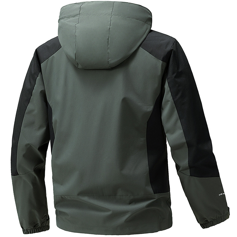 Chaqueta transfronteriza de primavera y otoño para hombres al aire libre vestir de asalto vestido de otoño con capuzas abrigo de montaña chaqueta de moda