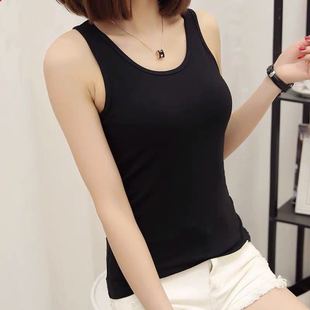 Modal Base Layer Vest for Women, Summer Outerwear, Racerback Sleeveless Top, Running Sports Camisole, Versatile