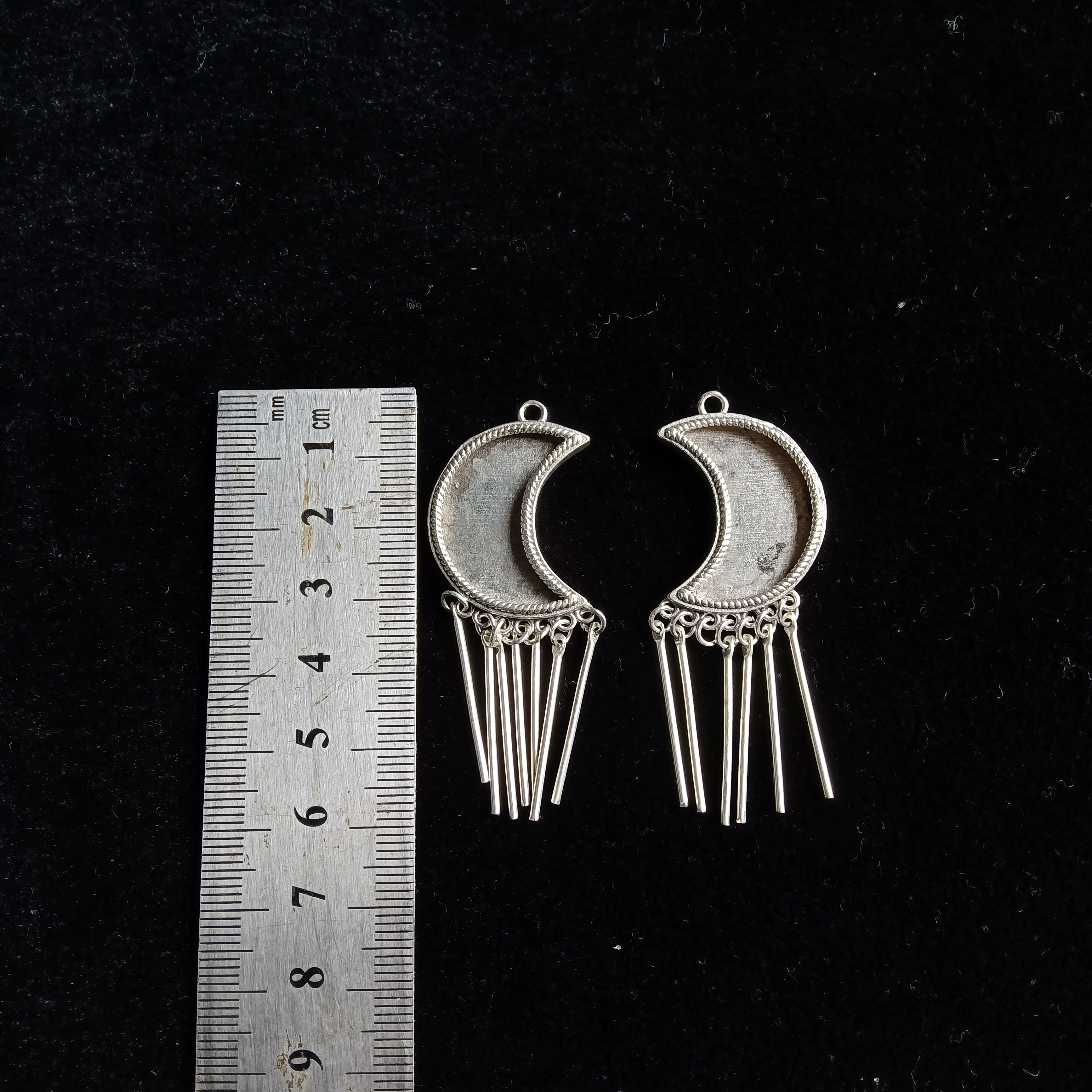 Этнические серьги-подвески, аксессуар, молд, этно-стиль