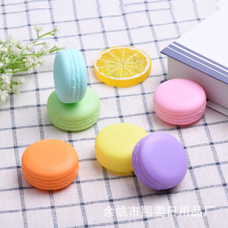 10g crema caja color macaron sub-embalaje tarro labio ojo máscara loción pequeña muestra caja de plástico botella vacía material de embalaje