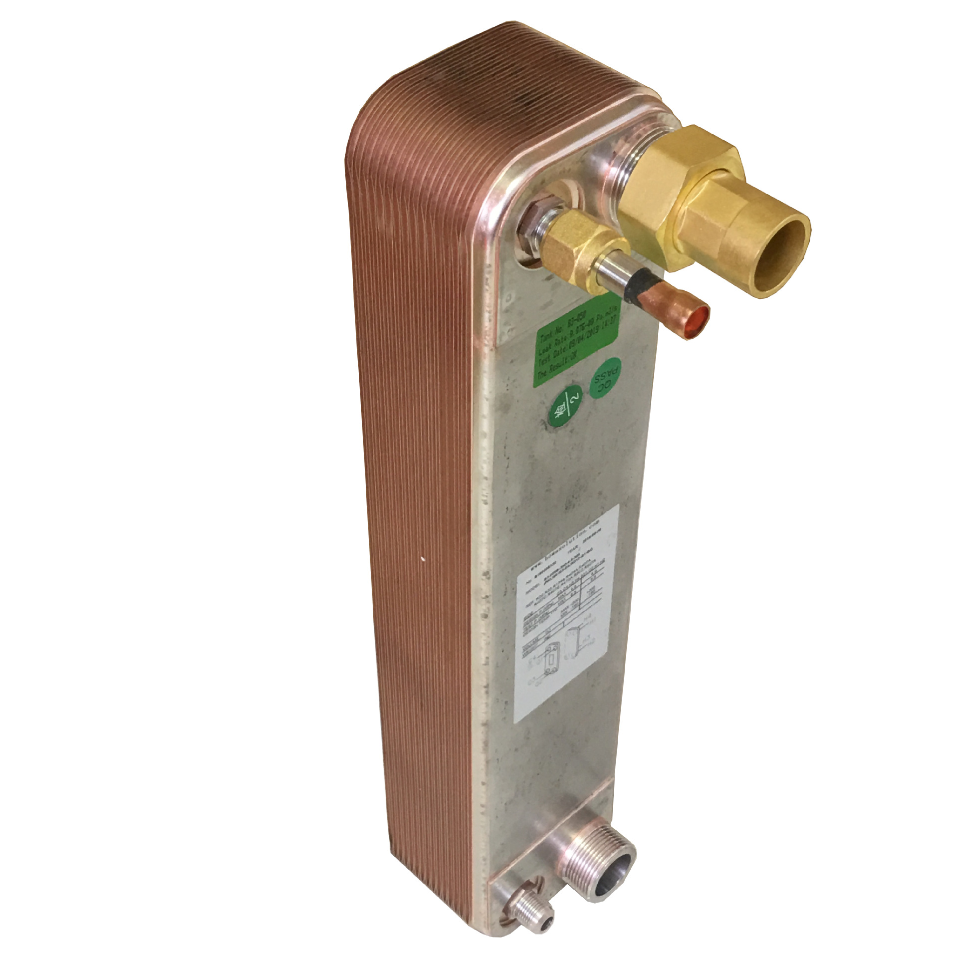 75KW不锈钢板换蒸发器模块匹配13+15HP并联机组冷水机如ZPU336KCE