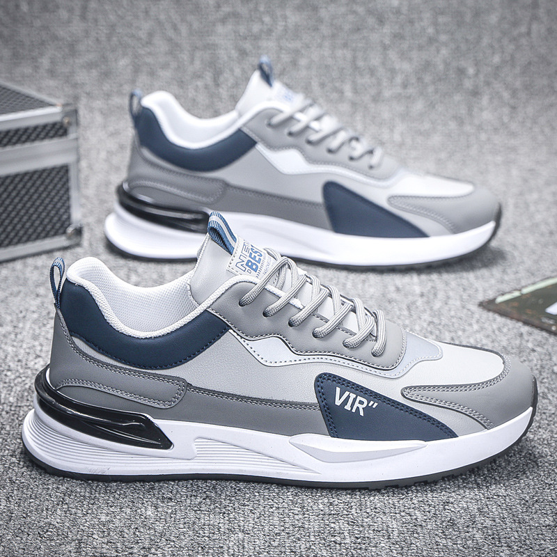 Zapatos de hombre calientes 2025 otoño y invierno zapatos deportivos casuales de moda coreana transpirables antideslizantes zapatos de correr suaves ligeros