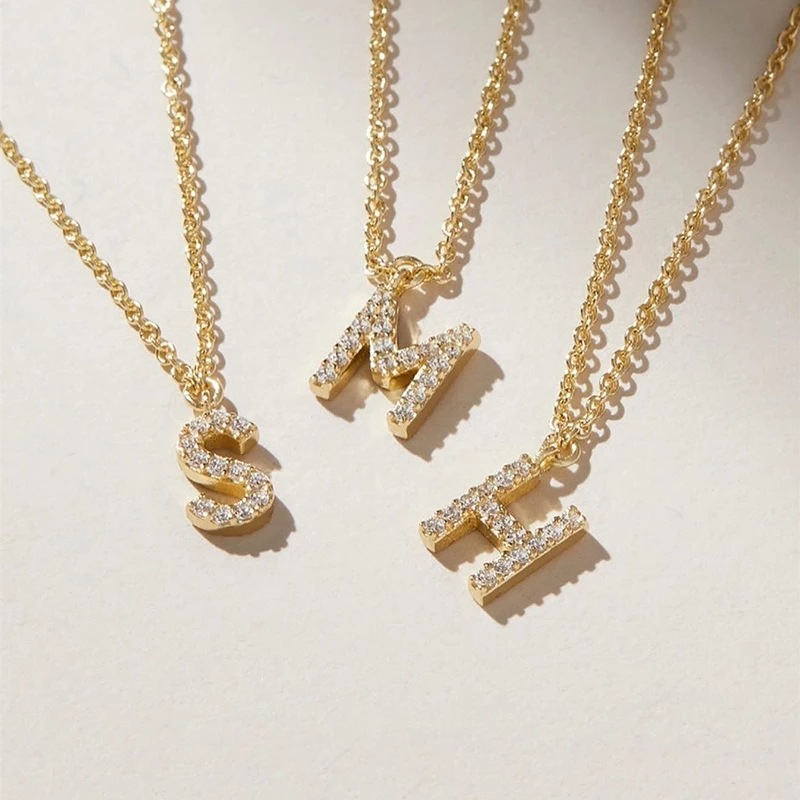 Simple Style Letter Copper Plating Inlay Artificial Gemstones Bracelets 1 Piece