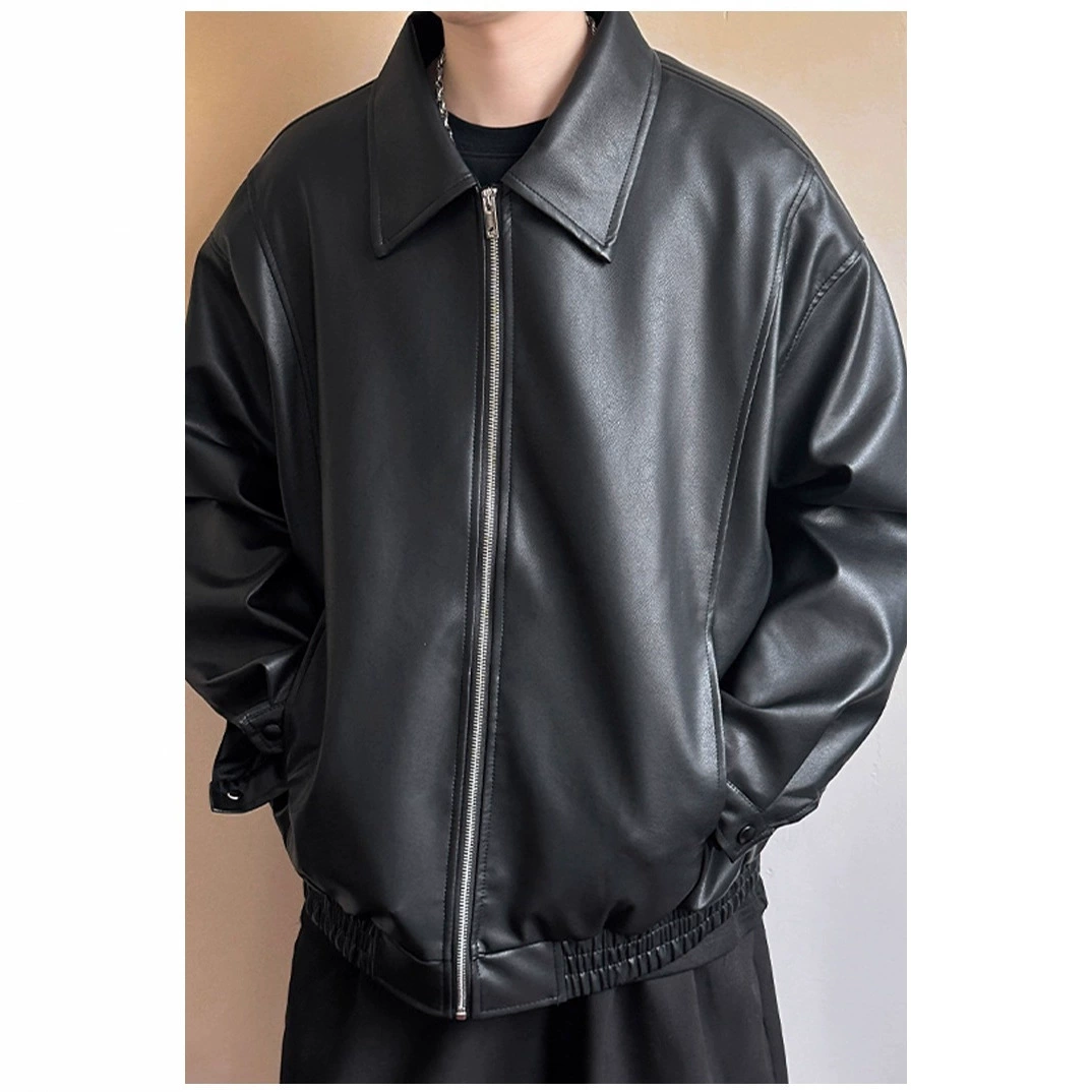Брендовая черная короткая ретро-куртка, цветная бейсбольная форма, oversize
