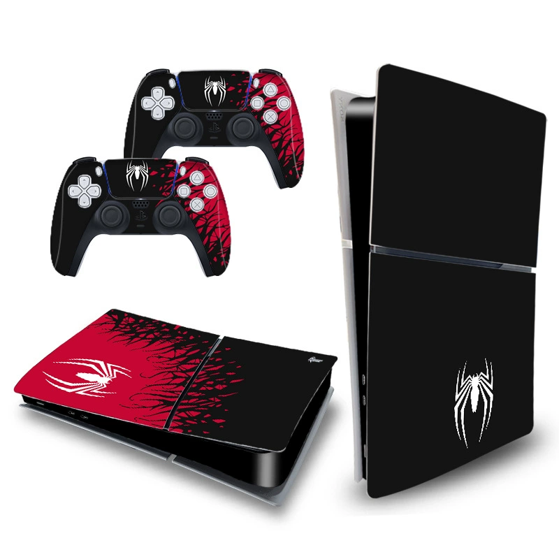 PS5slim digital game console sticker protective color film skinstick pain sticker PS5SLIM cartoon film