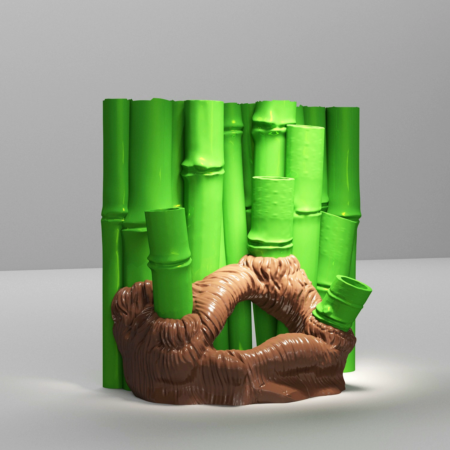 См коробка для скалолазания бамбук 3D фон доска коробка для скалолазания экологический пейзаж стерео фон настенный аквариум стеклянный резервуар дождевой пейзаж