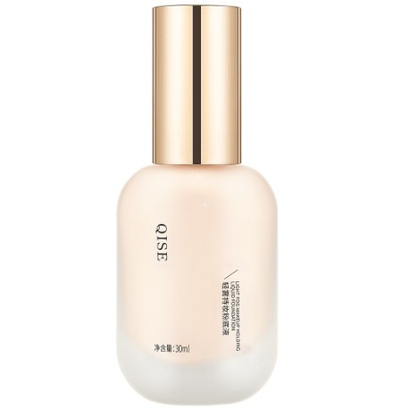 Qi Se Pequeño Pequeño Begonia con base líquida de niebla ligera de maquillaje, bloqueador de maquillaje, control de aceite, no desmaquillaje, fabricante de impermeable antiperspirante natural image 6