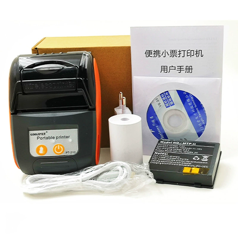 Handheld small pocket printer, bluetooth