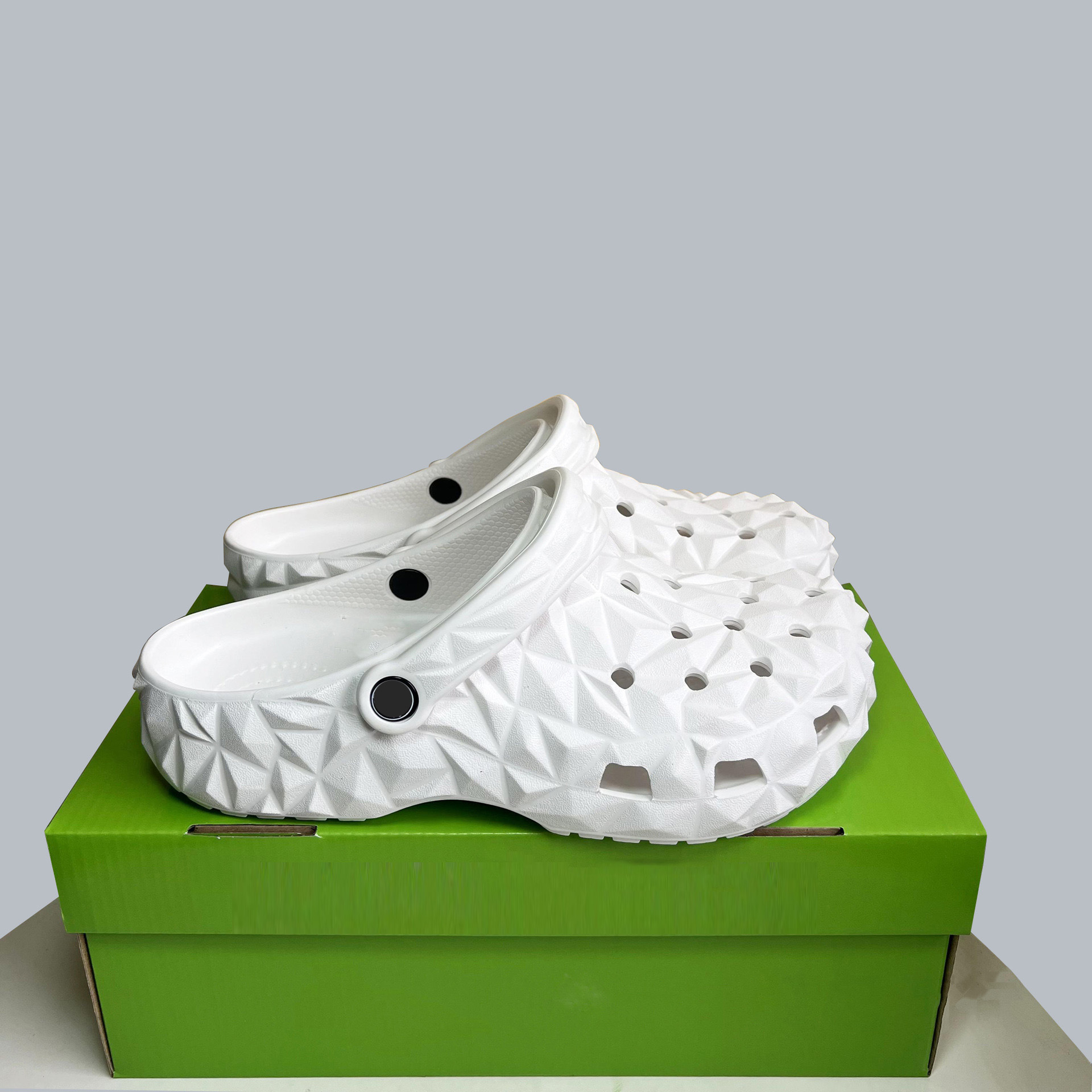 Nube de durian estamina agujero zapatos accesorios de flores para mujeres DIY botones de zapatos accesorios de decoración