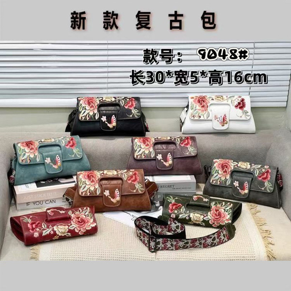 ethnic one-shoulder bag