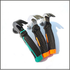 Multi-function mini claw hammer one-piece hammer escape hammer life-saving hammer mini claw hammer nail picker with magnetic anti-slip