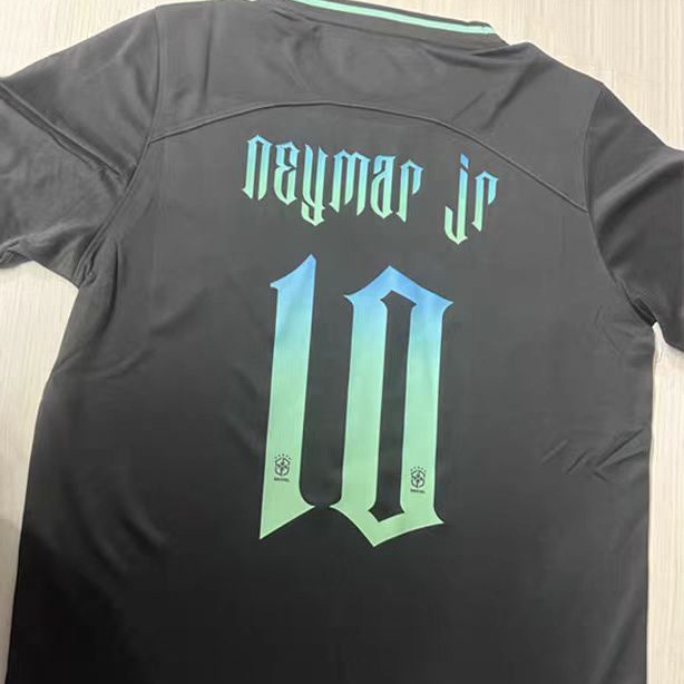 Comma Football x Brazil 2026 The Prince Heritage Jersey Neymar Jr #10 Black