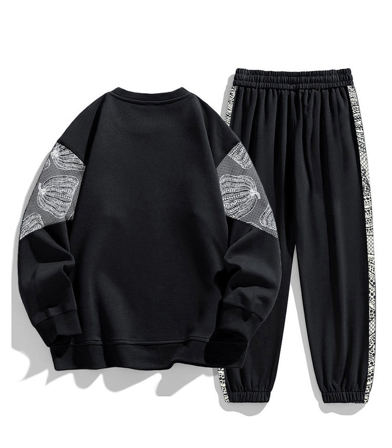 Nuovo abito in pile spesso per autunno e inverno, tendenza moda giovanile, abito versatile da uomo_voghion.com