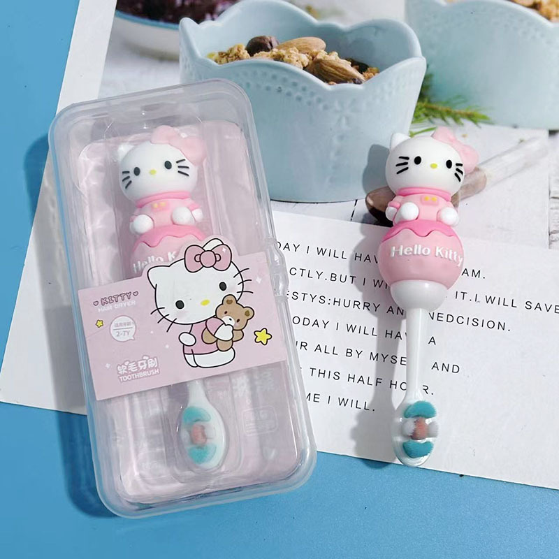 kt 고양이 어린이 칫솔(3~7세)