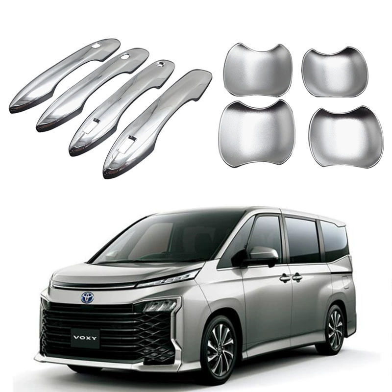 Подходящее для внешней ручки двери багажника Toyota 22 VOXY, модифицированная отделка, защитная накладка на ручку двери серии NOAH90